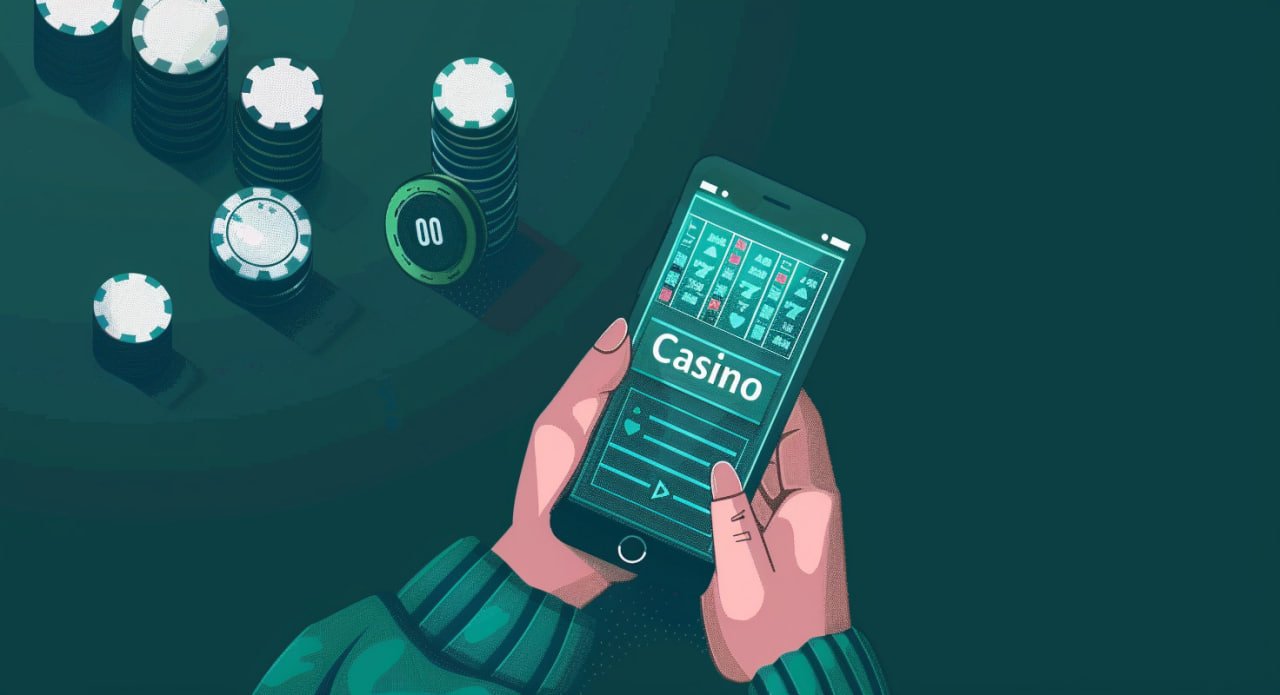 Spadegaming live dealer table on mobile phone screen
